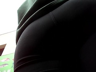 BootyCruise: Black Leggings Up-Ass Cam 3