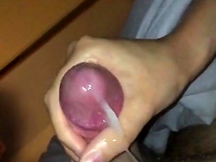 Slow motion handjob from wife