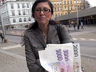 Czech MILF Secretary Pickup up and Fucked